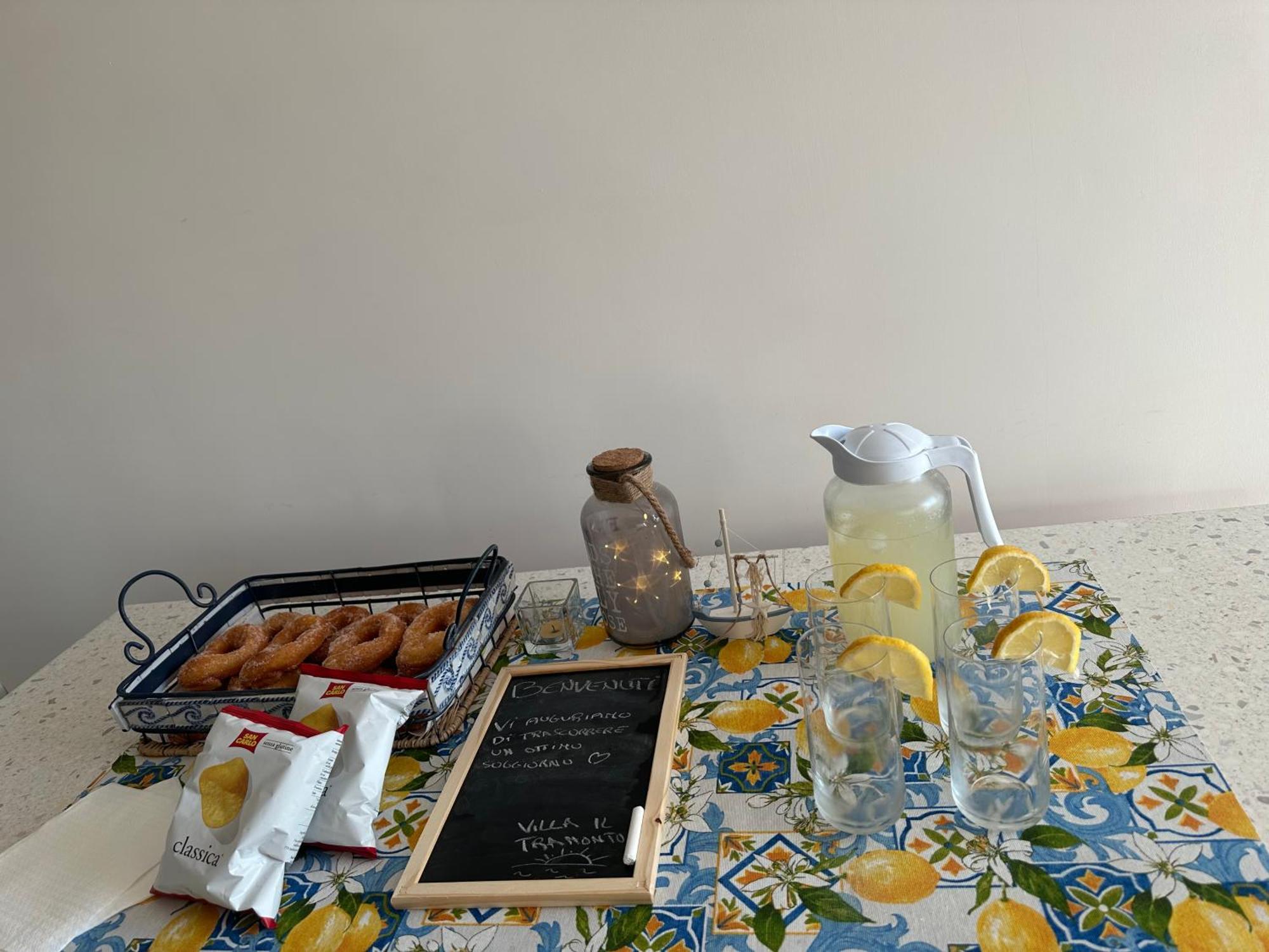 Villa Il Tramonto Agropoli Exteriör bild