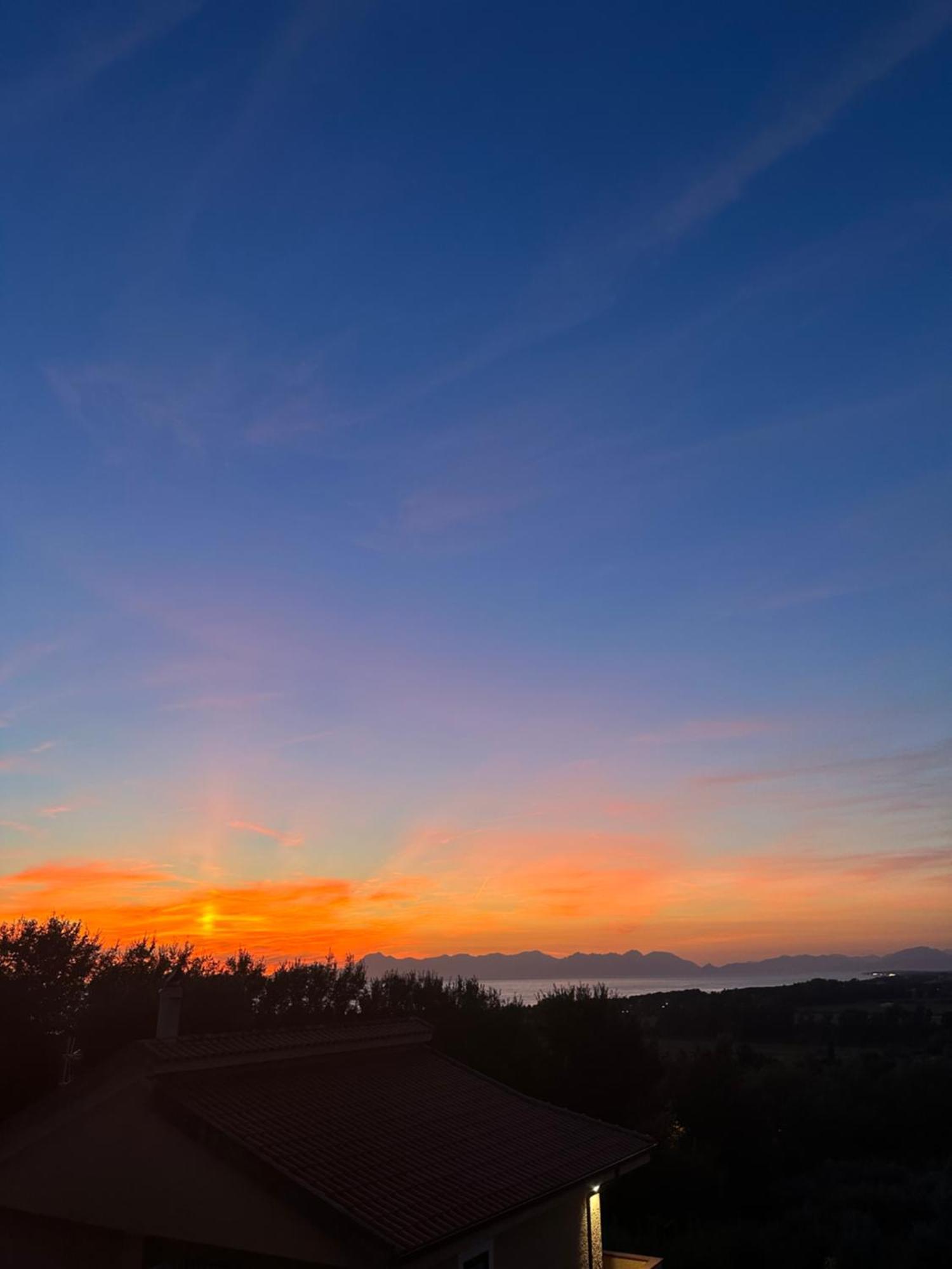 Villa Il Tramonto Agropoli Exteriör bild